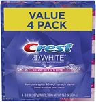 CREST TOOTHPASTE Vitalizing Fresh 3D White Deluxe(4pc)