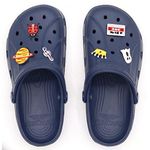 Red Tape Unisex-Child Navy Blue Clogs - 2 UK