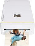 Kodak PM 210 Thermal Sublimation Mini Portable Mobile Instant Photo Printer - White