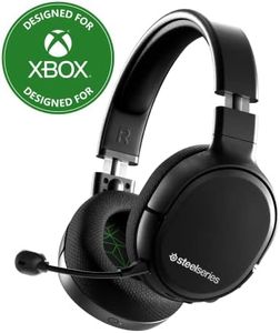 SteelSeries Arctis 1 Wireless Gaming Headset for Xbox – USB-C Wireless – Detachable ClearCast Microphone – for Xbox One and Series X, PS4/PS5, PC, Nintendo Switch and Lite, Android
