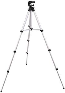 Johnson Level & Tool 40-6796 Elevating Tripod with 1/4" -20 Thread, 1'4"-4'3" Working Height, Aluminum, 1 Tripod