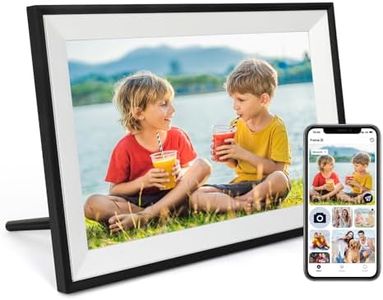 Anna Bella Digital Photo Frame WiFi,32 GB 10.1 Inch Digital Picture Frame,1280x800 IPS HD Touch Screen Electronic Digital Frame,Auto-Rotate,Easy to Share Photos or Videos Anywhere