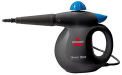 BISSELL SteamShot | Multi-Purpose Handheld Steam Cleaner | Natural Chemical-Free Cleaning | 2635E, Titanium/Bossanova Blue