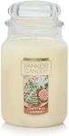 Yankee Candle Christmas Cookie Scented, Classic 22oz Large Jar Single Wick Candle, Over 110 Hours of Burn Time, Perfect for Holiday Gifting and Celebration