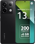 Xiaomi Redmi Note 13 Pro 5G Smartphone 8+256GB, Midnight Black (UK Version + 2 Years Warranty)