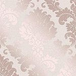 Fine Décor FD42204 Damask Quartz, Rose Gold