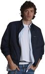 Members Only Men’s Windbreaker Packable Jacket, Waterproof Rain Jacket Men Lightweight for Golf Cycling Running Fishing Hikking Gear - Navy 5X-Large