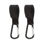 Universal Buggy Clips Pack of 2 - Twin Pack Stroller Hooks - Buggy Clips Baby Changing Bags