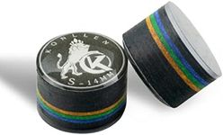 KONLLEN Rainbow Pool Cue Tips with 