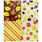 20 Sheets Autumn Theme Tissue Paper,50 x 35cm Multicolor Art Paper Print with Maple Leaf for Thanksgiving Gift Wrapping Art Crafts DIY Birthday Wedding Baby Shower Gift Wrap