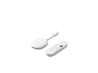 Google Chromecast With Google TV (4K) - Streaming Stick Entertainment With Voice Search - Watch Movies, Shows, And Live TV In 4K HDR - Snow