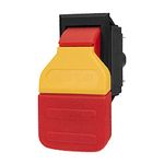 POWERTEC 71672 Safety Paddle Switch - Dual Voltage 125/ 250v Smart Switch for Table Saw and Power Tool Safe Guard