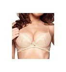 Gossard Superboost Lace Plunge Women's Bra Nude 32G