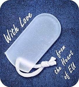 Genuine Czech Glass Foot File - Two-Sided Different Grit Surface, Gentle Callus Remover, Pedicure & Spa Rough Skin Scrubber, Professional Toenail And Heels Care, EU Quality, Full-area Etched