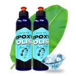 Polishing cream 2x250 ml for polishing specific in the plastics and resins sector