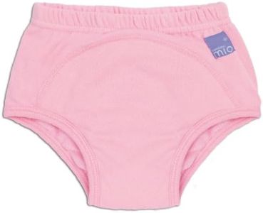 Bambino Mio, Reusable Potty Training Pants for Boys and Girls, Light Pink, 2-3 Years