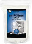 Aromasong Dishwasher Salt 19 LB - 100% Natural Water Softening Agent for Cleaner Dishes & Washer Reactivation