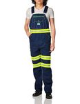 Walls Men's Liberty Hi-Vis Bib Overall, HI-VIS Yellow, 40/28
