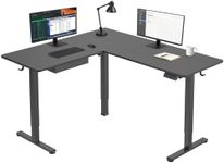 Mount-It! L Shaped Standing Desk - 