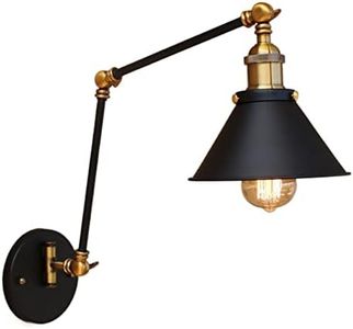 WASHLA Wall lamp Adjustable Long Swing Arm Wall Light Fixture Edison Retro Vintage Wall Lamp Loft Style Industrial Wall Sconce Appliques
