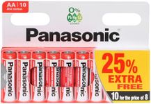 Panasonic Zinc Carbon 30 x AA & 20 x AAA Batteries Pack of 50