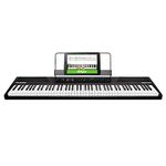 Alesis Recital – 88 Key Digital Electric Piano / Keyboard with Semi Weighted Keys, Power Supply, Built-In Speakers and 5 Premium Voices