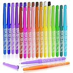 Felt Tip Pens, 24 Colored Fine Poin