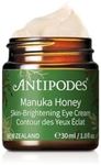 Antipodes Manuka Honey Skin Brightening Eye Cream For Dark Circles Under Eyes – Manuka Honey Cream to Target Blemishes & Puffy Eyes – Blemished Skin, Oily Skin & Acne Prone Skin – 30ml