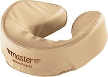 Master Massage Patented Ultra Plush Memory Foam Face Cushion Pillow Headrest Cream, Beige