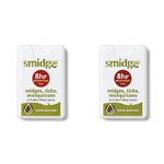 Smidge Unisex Pocket Insect Repellent, 18 ml, White (Pack of 2)