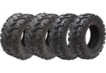 22x7.00-11 & 22x10.00-9 ATV Quad Tyres 6ply Wanda P3128 Road Legal (Set 2 & 2)