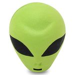 HappyBalls Green Alien Antenna Topper / Mirror Dangler / Desktop Spring Stand / Auto Accessory