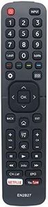 Replacement EN2B27 Remote Control for Hisense TV Also Compatible with EN2A27 EN2C27 EN2D27 EN2B27HB