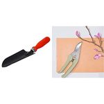 Kraft Seeds Trowel +Kraft Seeds Pruning Shear Cutter for All Purpose Garden Use with Smart Lock