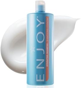 Enjoy Hydrating Shampoo - Lightweight Moisturizing Formula for All Hair Types - pH 4.5-5.5 Balanced - Gently Cleanses for Soft, Shiny, and Manageable Hair - 33.8 Fl Oz