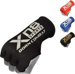 XN8 Boxing Hand Wraps Inner Gloves, Elasticated Bandages under Mitts Fist Protection, Half Finger Support, Great for MMA,Muay Thai, Kickboxing Martial Arts Training & Combat Sports