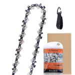 18 Inch Chainsaw Chain .325" Pitch 72 Drive Links .058" Gauge, Saw Chain Compatible with Husqvarna, Hyundai, Alpina, Efco and More