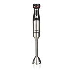 AGARO Grand 1000 Watts Hand Blender with 2 Variable Speed Modes & Speed Regulator, Stainless Steel Blades(Black), 400mmx60mm (33636)