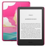 Amazon Kindle Kids (newest gen) - If it breaks, we will replace it, includes age-appropriate books and cover, with glare-free display, faster page turns – 16 GB – Unicorn Valley
