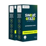 Antiperspirant Wipes for Sweat Control | Hyperhidrosis Control | Travel-Friendly | 20 Wipes