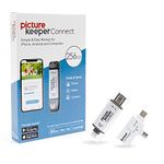 Picture Keeper Connect Photo & Video USB Flash Drive for Apple, Android & PC Devices, 256GB Thumb Drive