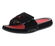 Nike Jordan Hydro IV Retro Men's Slides, Black/Red/White/Maize, 9