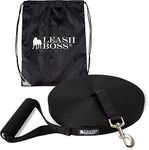 Leashboss Extra Long Dog Leash - Long Lead Leash for Dog Training - Recall Leash for Dogs Outside 100 Foot