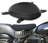 FOVERA Memory Foam Motorcycle Seat Cushion - Supports Sit Bones, Tailbone, and Buttock Muscles - Absorbs Micro-Shocks and Road Jerks, Suitable for All Motorbikes, Waterproof