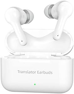 Wooask Translator Earbuds Online Translation 71 Languages and 56 Accents 3 in 1 Translator Earphones Music Calling and Translation Two Way 97% High Accuracy for Business Travel Daily Communication