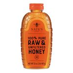 Nature Nate's 100% Pure, Raw and Unfiltered Honey, 32 Ounce