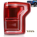 Nakuuly LED Tail Light with Blind Spot Compatible With Ford F150 2015 2016 2017 Right Passenger Side Taillight Rear Brake Lamp Signal Assembly # ‎HL3Z13404D (Module NOT Included)