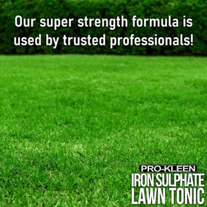 Pro-Kleen Lawn Tonic Liquid Iron Sulphate – 5L Grass Fertiliser & Turf Hardener