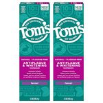 Tom's of Maine Natural Fluoride-Free Antiplaque & Whitening Toothpaste, Fennel 5.50 oz (Pack of 2)