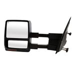 AutoShack Driver Towing Mirror Power Black Textured Heated Manual Folding Replacement for 2007-2012 Ford F-150 3.5L 3.7L 4.2L 4.6L 5.0L 5.4L 6.2L V6 V8 4WD AWD RWD KAPFO1320369